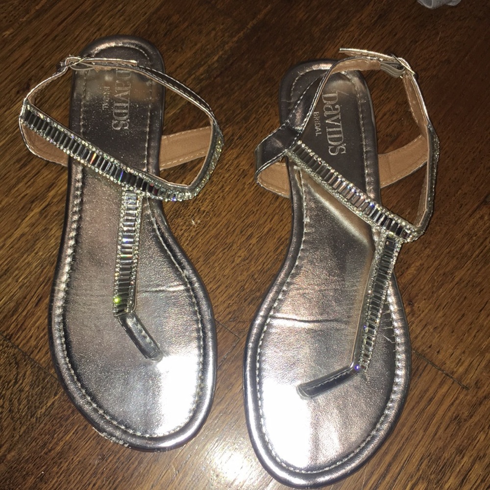 Sparkly sandals